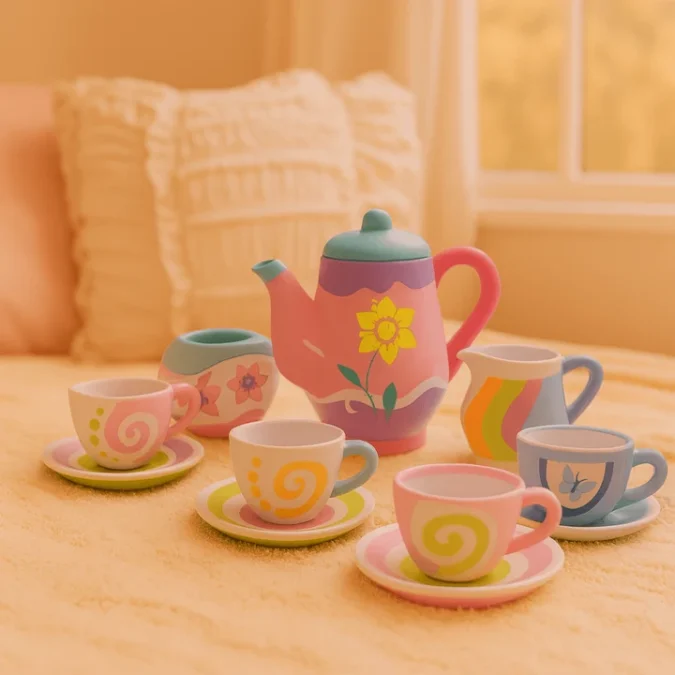 large rugs for living room Tea Set for Kids