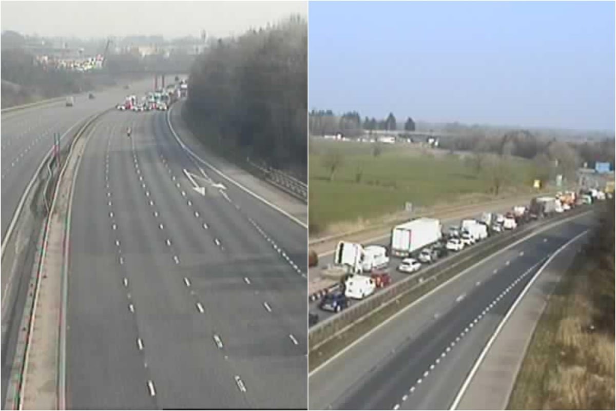 large rugs for living room Traffic Accident M6 Northbound